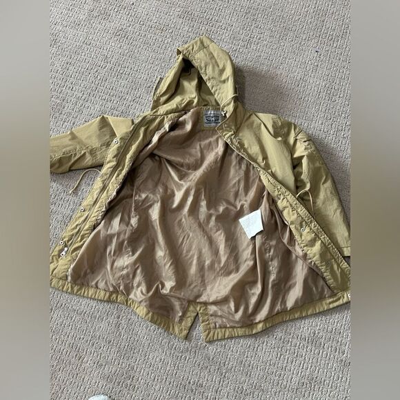 Levi's Women’s Parka Khaki Brown Oversized Hooded - Picture 14 of 15